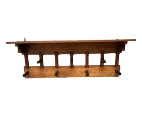 Art Deco Modernist Coat Rack by P.E.L. Izeren for De Genneper Molen, 1920s